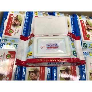 Khăn giấy ướt Thiên Phúc - 100 tờ / 1 bịch