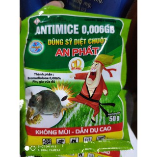 Gói bã lúa bẫy chuột nhắt chuột nhà cam kết hiệu quả