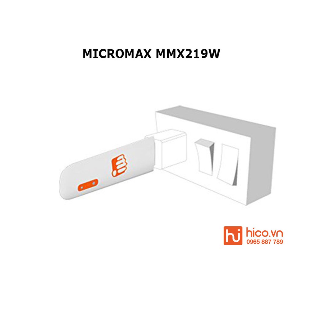 USB Dcom 3G Phát Wifi Micromax MMX219W Tốc Độ 21Mbps – Dùng Đa Mạng