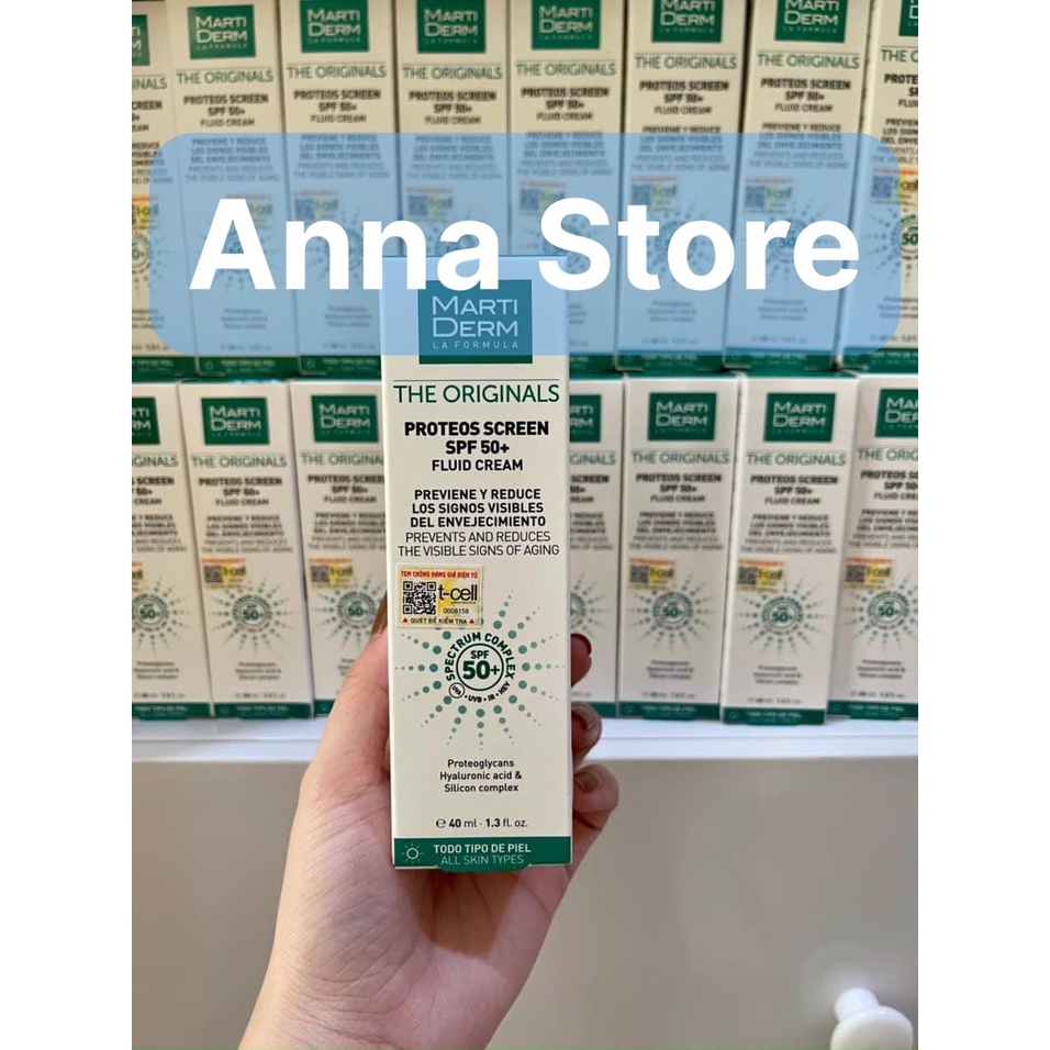 ✅[CHÍNH HÃNG] Kem Chống Nắng MARTIDERM Proteos Screen SPF 50+ Fluid Cream 40ml - Hàng Nhập khẩu công ty | BigBuy360 - bigbuy360.vn