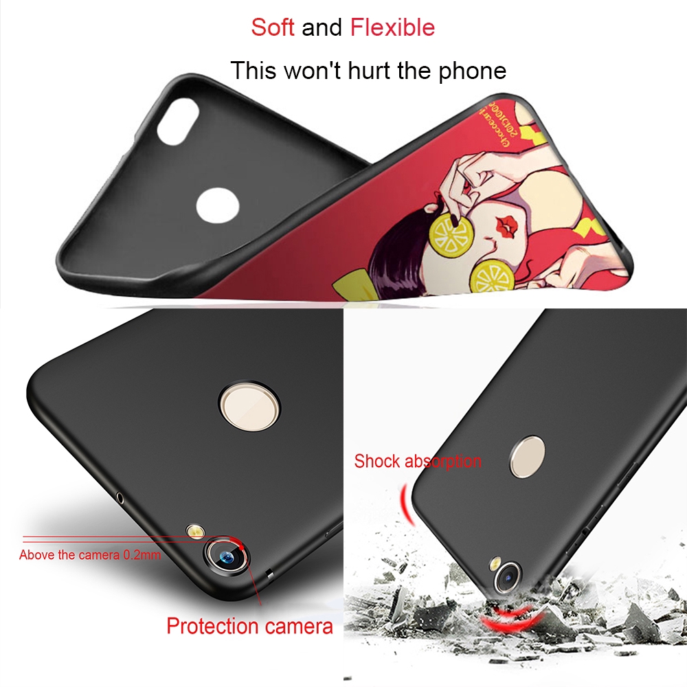 Ốp điện thoại mềm đen hình cặp đôi/bạn thân cho OPPO A8 A12 A31 A52 A72 A91 A92 A92S