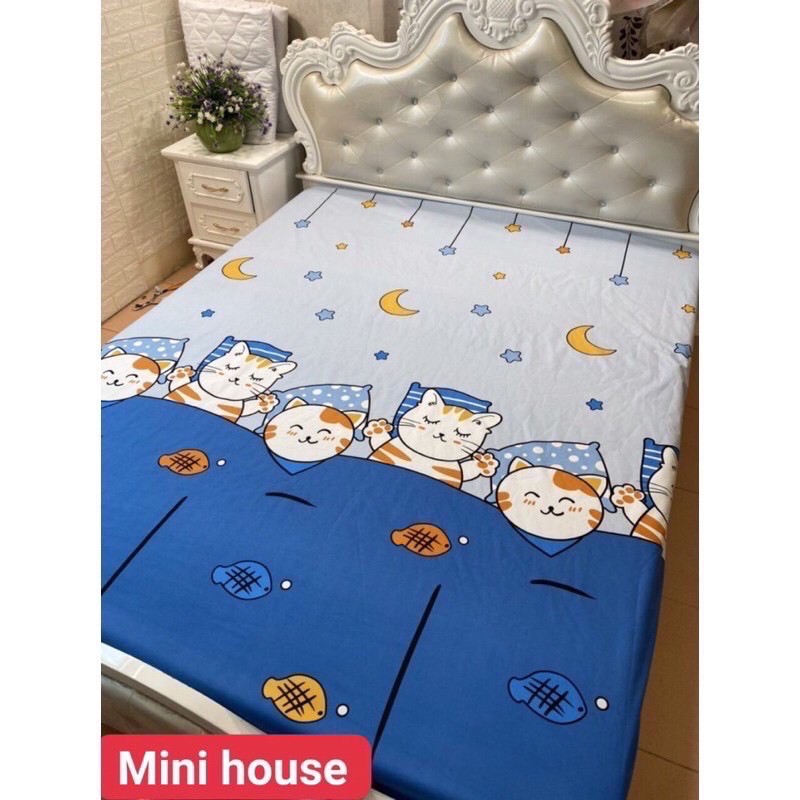 ga chống thấm COTTON NANO Sheen bedding thương hiệu cao cấp,không nóng bí