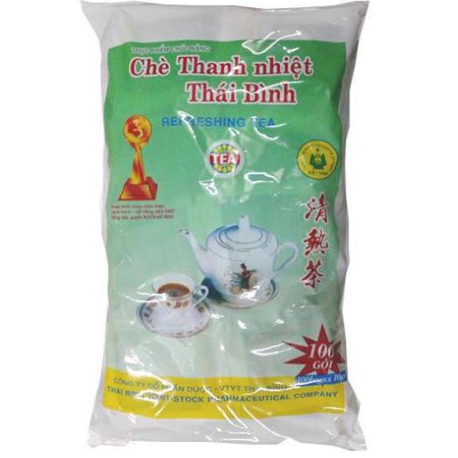 Trà thanh nhiệt Thái Bình (100 gói x 10g) Date mới nhất