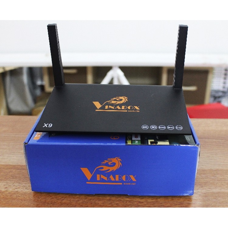 Android Tivi box Vinabox X9 (Rockchip RK 3229/Mail 450MP/2G/16G)