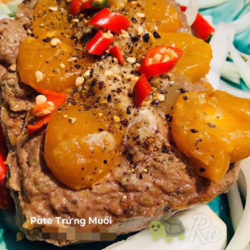 PATE TRỨNG MUỐI NGUYÊN QUẢ 500gr