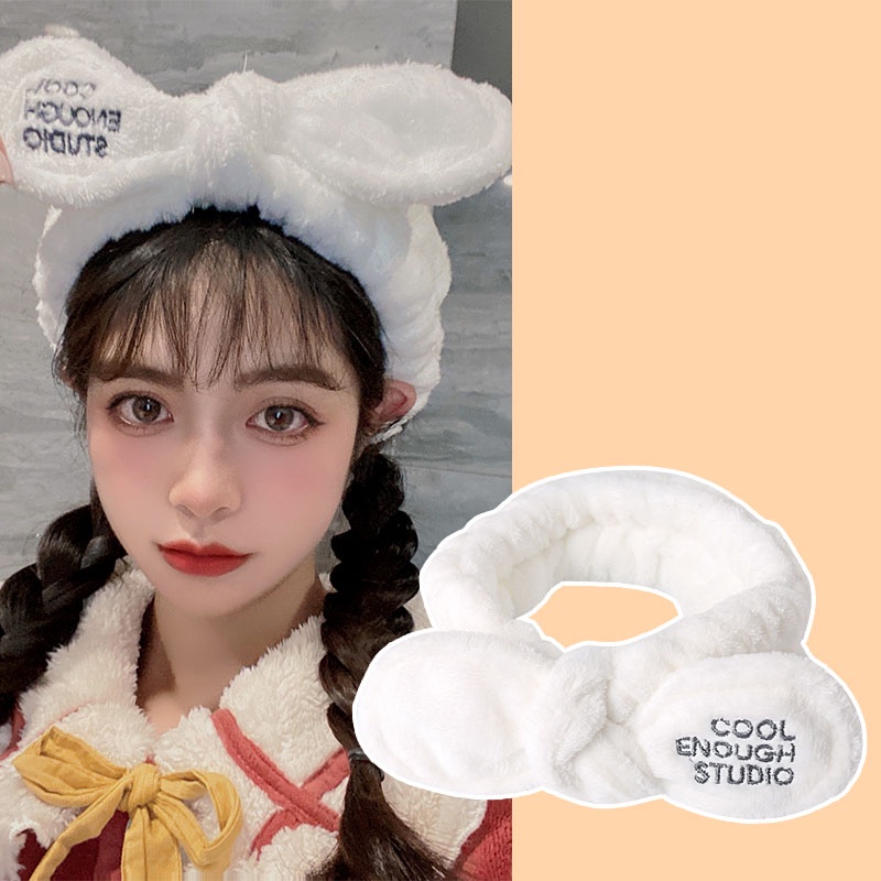 Băng đô rửa mặt thiết kế đáng yêu thời trang Hàn Quốc 2021 cho nữ