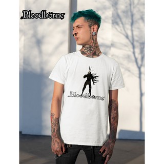 Áo thun Cotton Unisex - Game - Bloodborne - Thợ săn quái vật The Great One