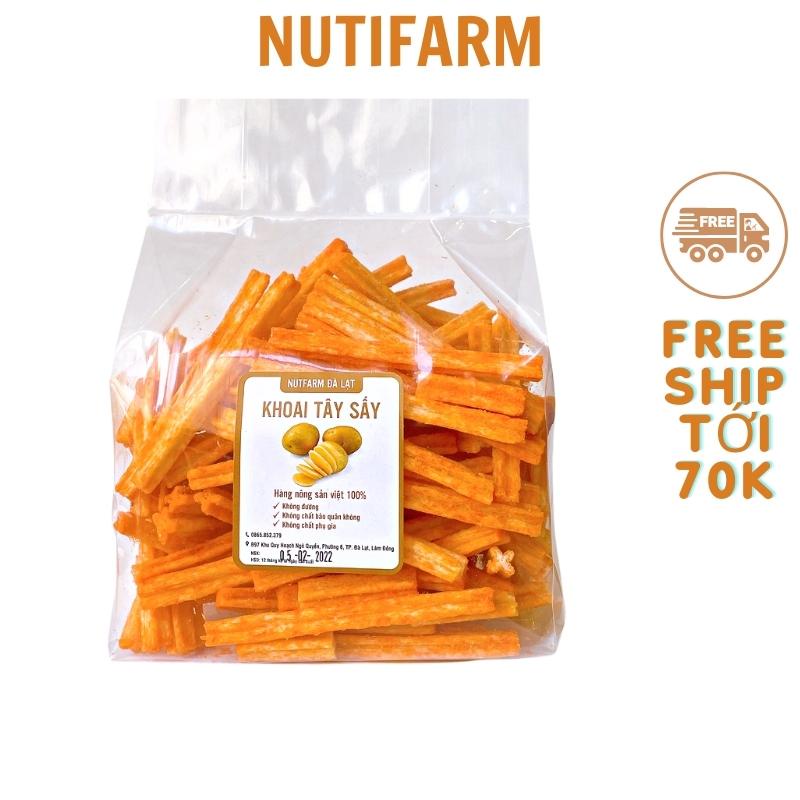 4 kí khoai tây sấy phô mai | NutiFarm đồ ăn vặt đà lạt