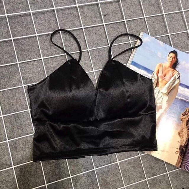 [SALE] Áo Bra chất lụa phi bóng | BigBuy360 - bigbuy360.vn