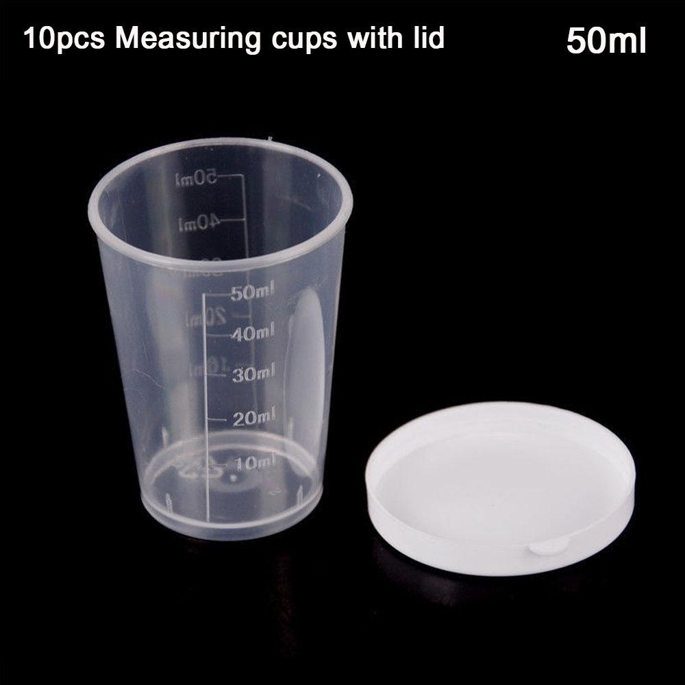 Set 10 Cốc Đong Bằng Nhựa Chuyên Dụng