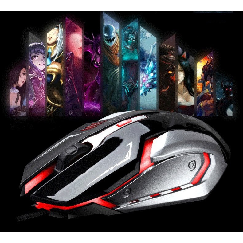 Chuột Chơi Game Có Dây Chasing Leopard K1 Có LED Nhiều Màu - Chuột Chuyên Game | BigBuy360 - bigbuy360.vn