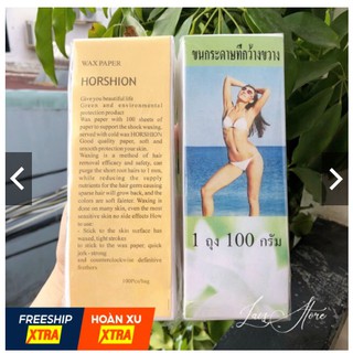 Giấy Wax lông Horshion 100 tờ