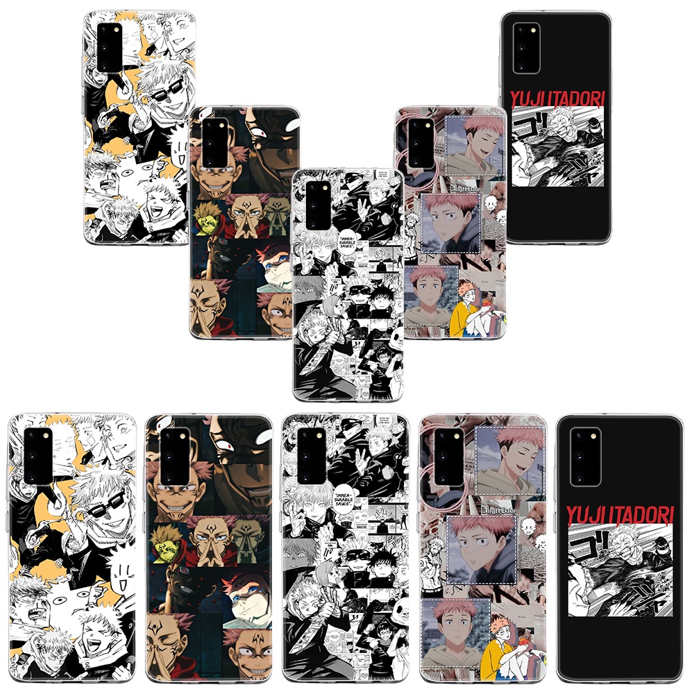 Ốp Điện Thoại Hình Anime Cho Tecno Spark 7 6 GO Kem5 KE7 LD7 POVA 2 Camon 15 16 17 17P Pro CG7 CG8 CD7 KD7 C76 Jujutsu Kaisen Yuji Itadori