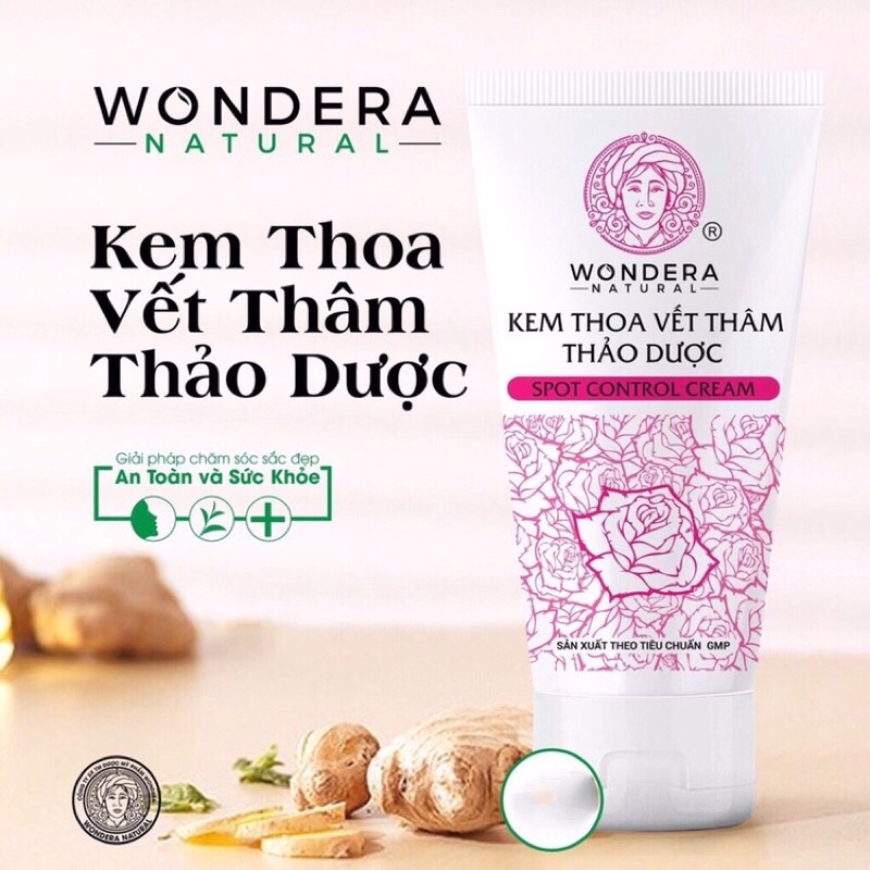 Kem thoa vết thâm Wondera thảo dược 30g