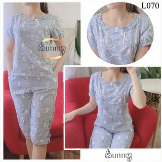 [Bunnysky] Đồ bộ mặc nhà, quần áo nữ sau sinh chất siêu đẹp, giá siêu rẻ