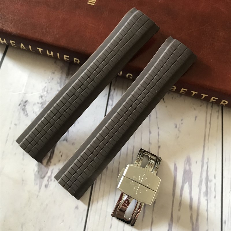 PATEK PHILIPPE Dây đeo cao su Philippe 21mm cho đồng hồ Aquanaut series 5164 5167 PP