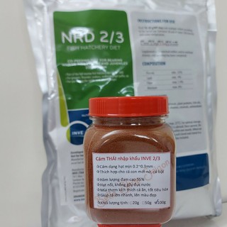 Cám Thái INVE 2/3 (100g) | Thức ăn cao cấp cho cá Betta & Guppy