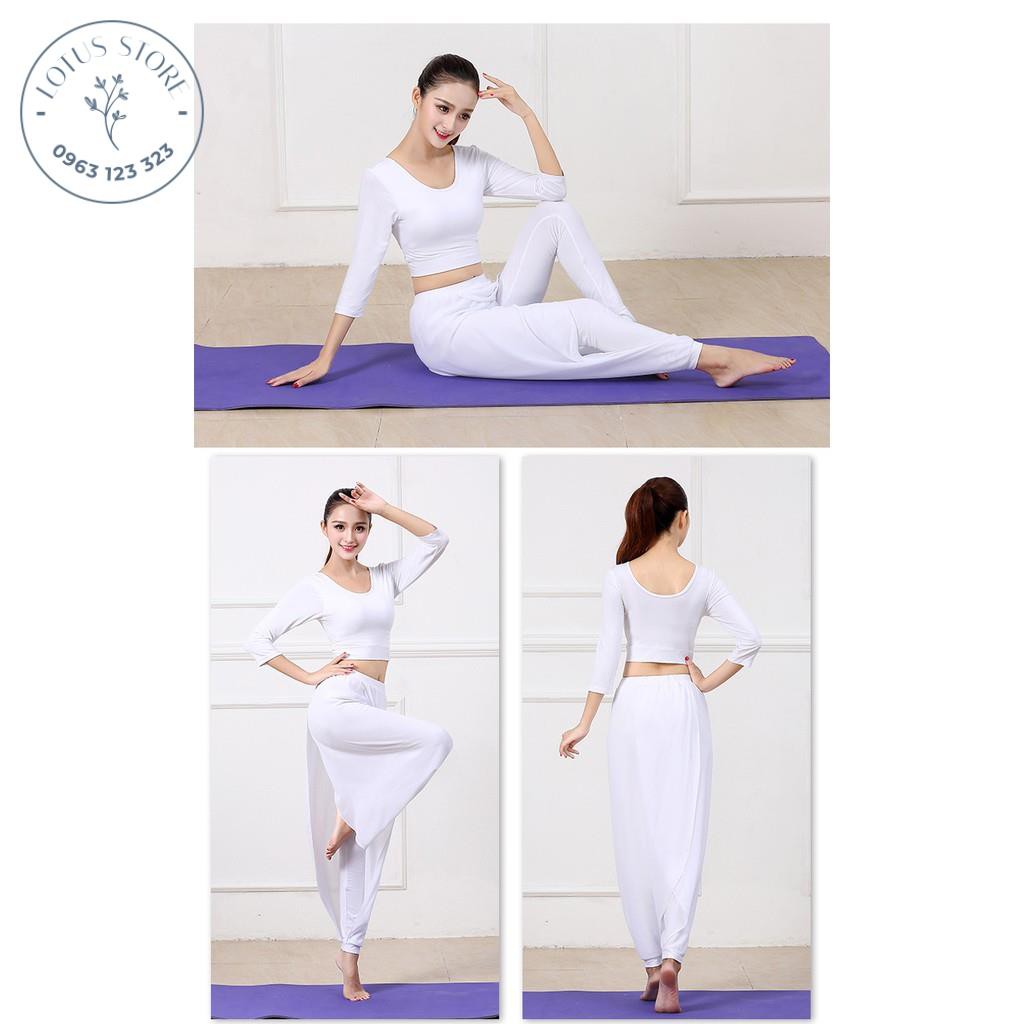 Bộ quần áo múa yoga nhảy tập thể dục hot nhất B03  - Lotus