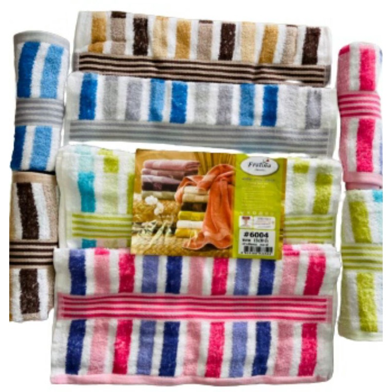 Khăn tắm Thái Lan chính hãng Frolina 38*76cm Stripe6004 - Mẫu Halido