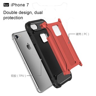 For iPhone 8 Plus 7 7 Plus Tough Armor TPU + PC Combination Case