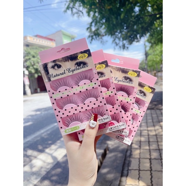 [Sỉ 10k] Hộp lông mi 3D cao cấp tạo dáng mắt đuôi cá mềm mại !!
