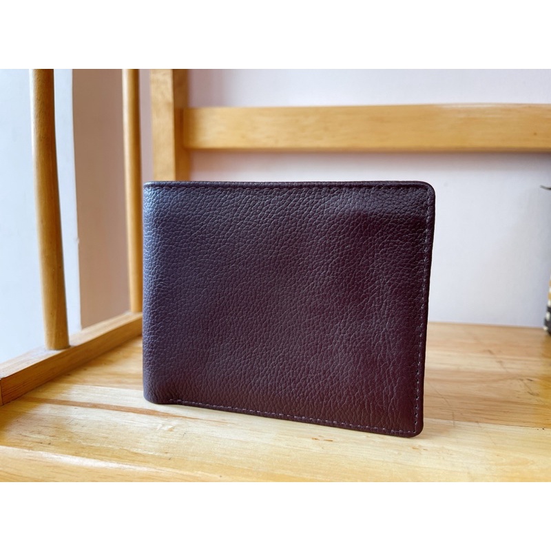 Bóp Ví Da Bò thật 100% ngang dành cho nam cao cấp