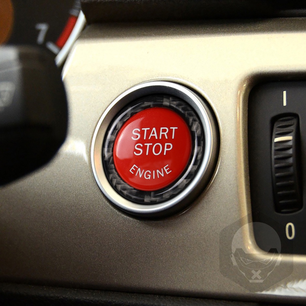 Miếng Dán Nút Khởi Động Xe Hơi Thay Thế Cho BMW 3 Series E90 E92 E93 320i 325i E89 Z4