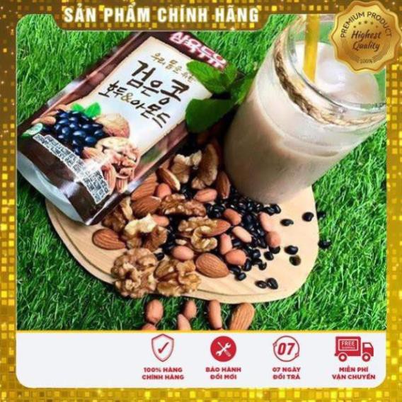 SỮA NƯỚC HẠT ÓC CHÓ&HẠNH NHÂN, MÈ ĐEN&ĐẬU ĐEN, ĐẬU VÀNG, NGŨ CỐC Hàn Quốc 190ml,195ml, 140ml