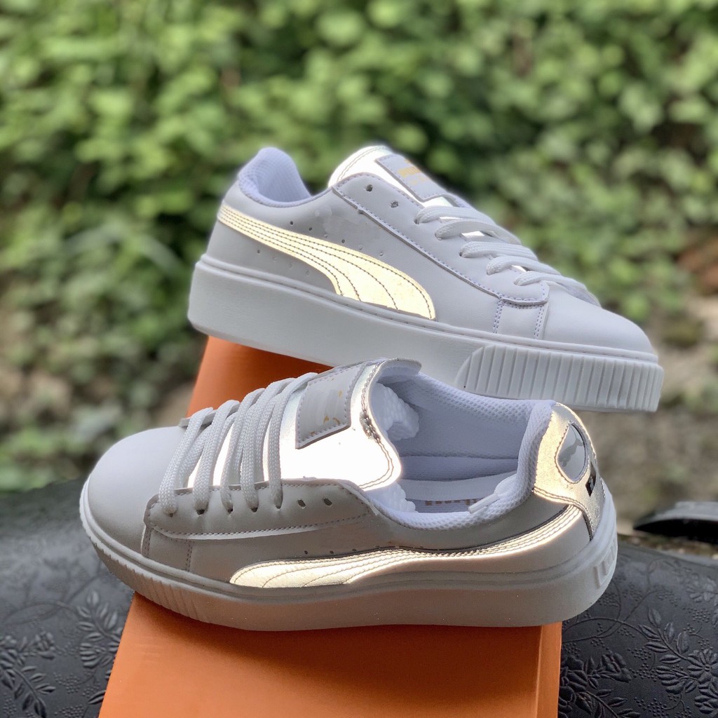 [Mã FAGREEN245 giảm 10% tối đa 30k đơn từ 99k] Giày thể thao sneaker nữ PAMU đế sọc kẻ màu | BigBuy360 - bigbuy360.vn