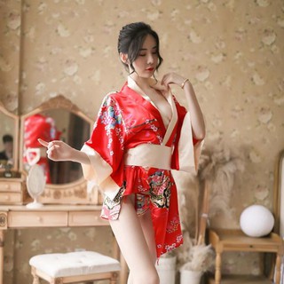 Váy ngủ kimono sexy Nhật Bản gợi cảm quyến rũ 57