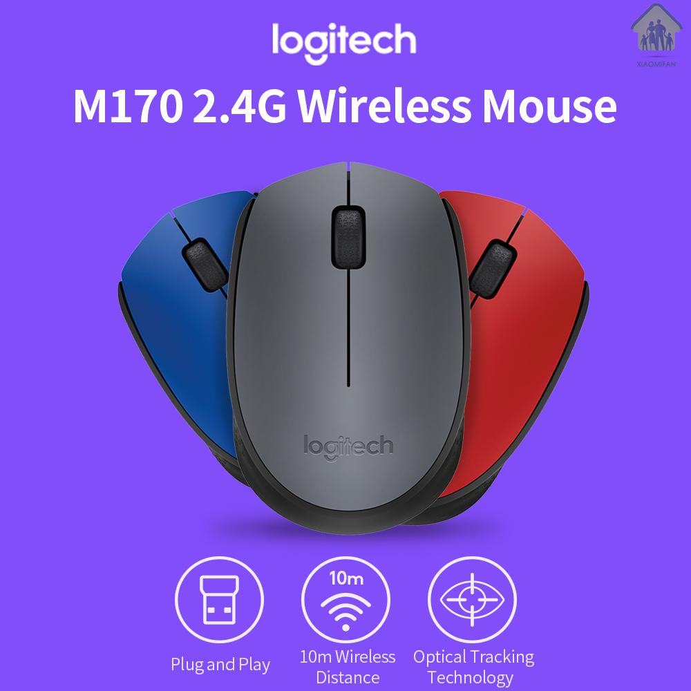 Chuột Quang Không Dây Logitech M170 2.4g 10m