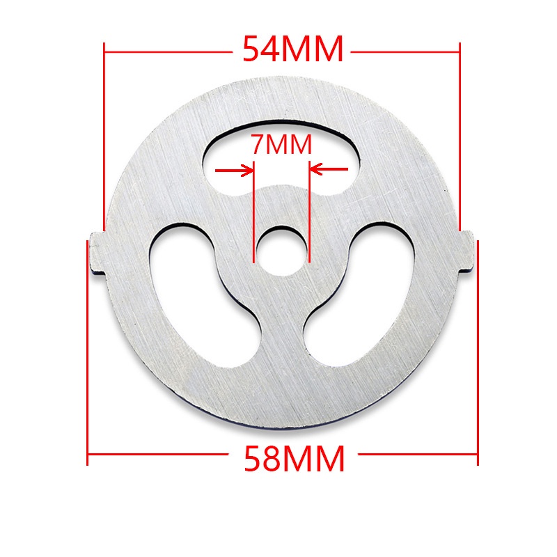 Đĩa Inox Đường Kính 55mm Cho Máy Xay Thịt