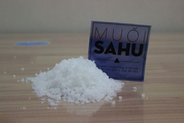 Muối sạch Sahu Quảng Ngãi 1kg.