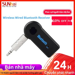 Đầu thu tín hiệu Bluetooth 3.5mm chuyển đổi tín hiệu Bluetooth 4.0 cho xe hơi