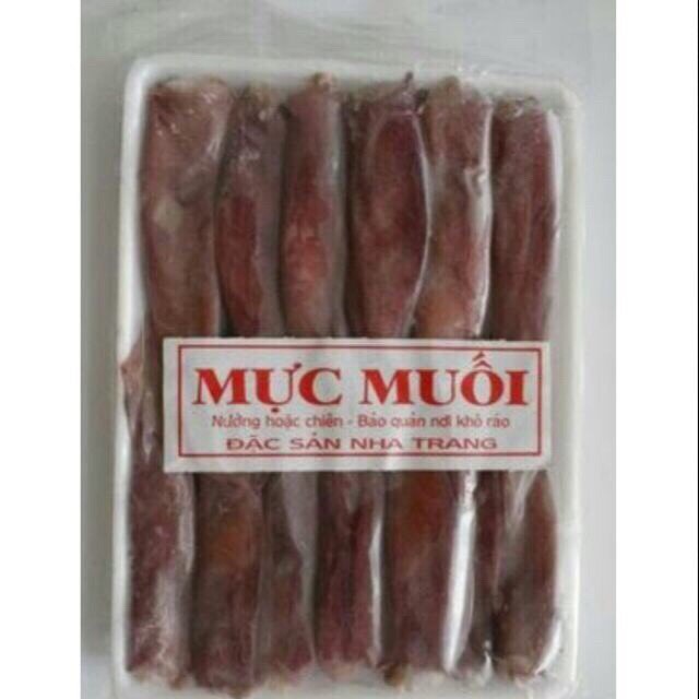 500gr mực muối ( kho rim ) nhạt muối loại 1