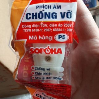 Phích âm chống vỡ SoPoka P5T