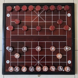 Bộ Cờ Tướng Gỗ Hương [ Gồm Bàn Cờ + Quân Cờ]