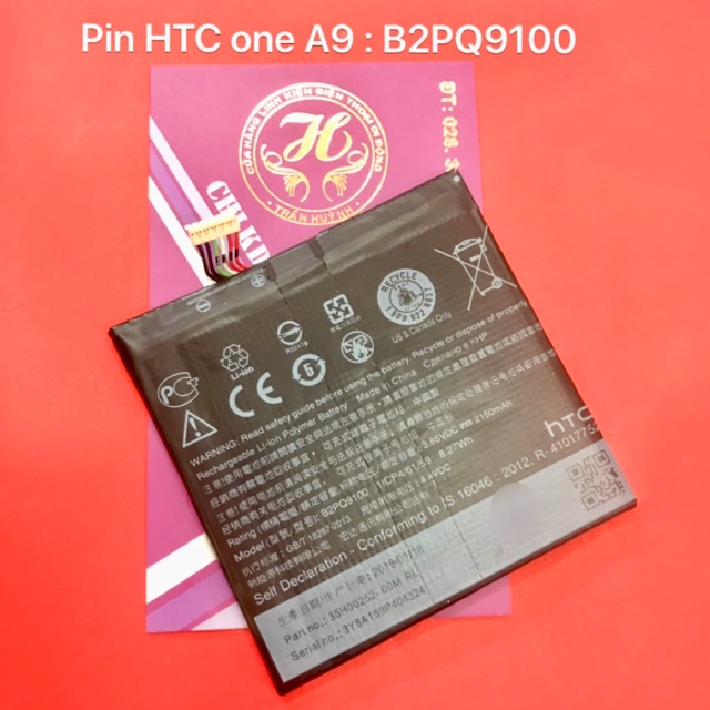 Pin HTC ONE A9 zin
