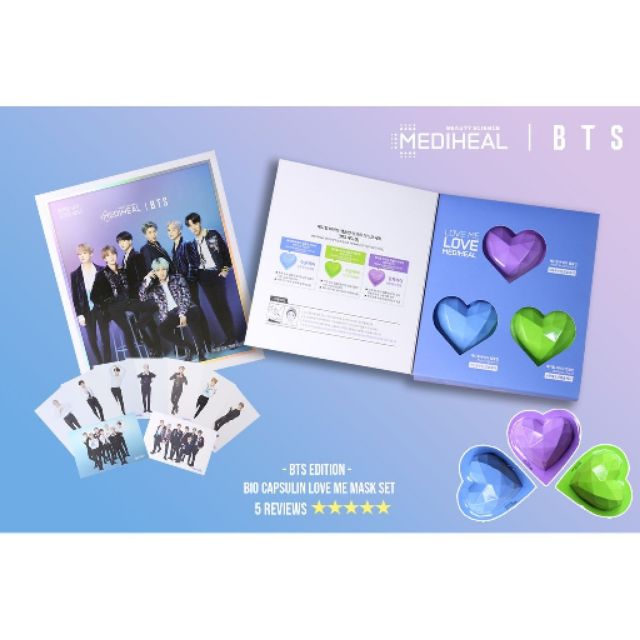 [ CÓ SẴN] Mặt Nạ Mediheal Love Me Capsulin Mask ( Phiên Bản BTS)