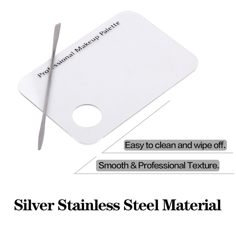 [Hàng mới về] Bảng phấn trang điểm kèm cây trộn màu tiện dụng