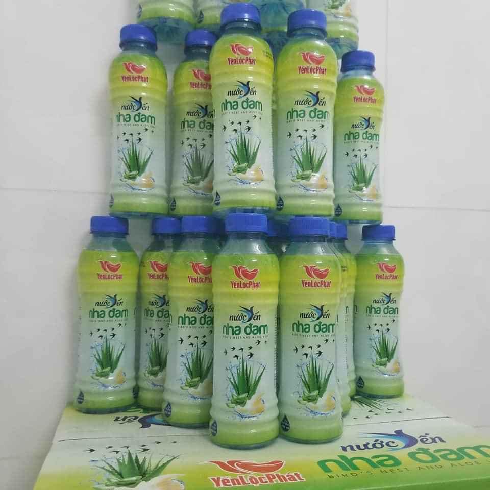 THÙNG 24 CHAI NƯỚC YẾN NHA ĐAM YẾN LỘC PHÁT chai 500ml