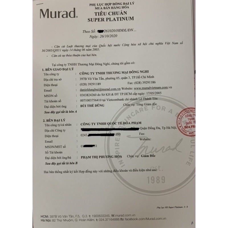 Viên Uống Chống Nắng Nội Sinh Murad Pomphenol Sunguard Dietary Supplement 60 Viên