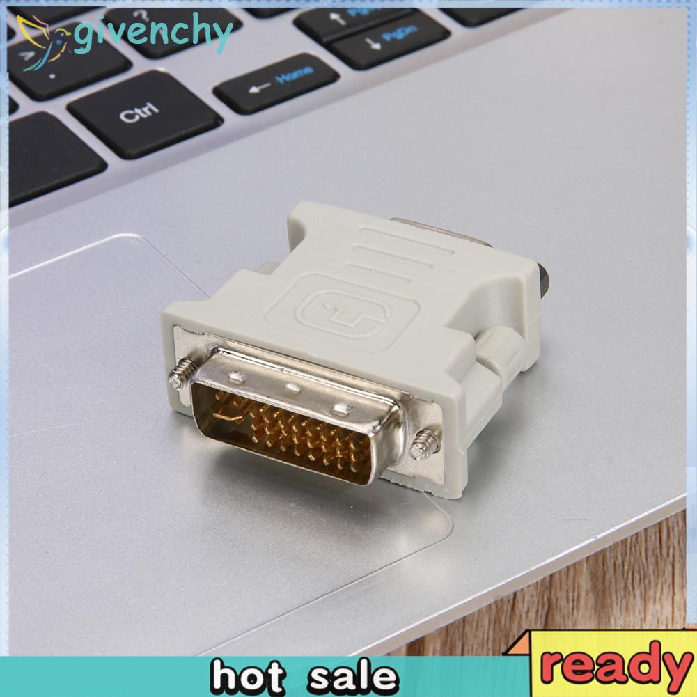 Đầu Chuyển Đổi Dvi 24 + 5 Đực Sang Vga Cái