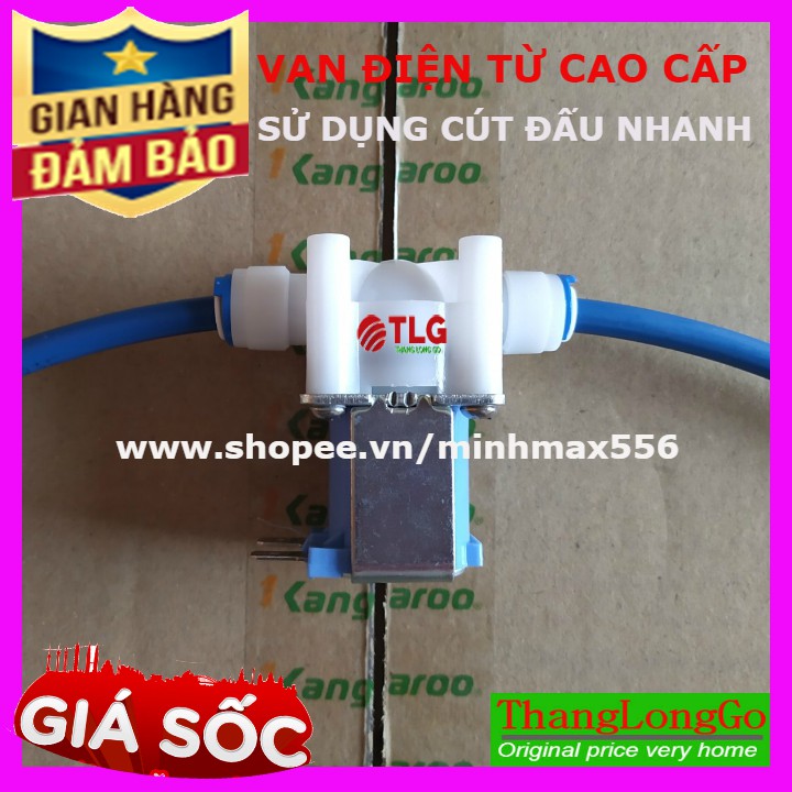 [UY TÍN SỐ 1] Van từ cao cấp dành cho máy lọc nước RO | Van từ cao cấp sử dụng CÚT đấu nhanh