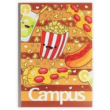 [Mã LIFEBOOK2 giảm 10% đơn 0Đ] 01 quyển Vở kẻ ngang Campus FOOD 80 trang - BFOD80