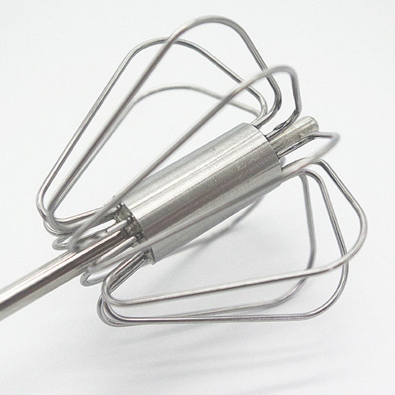 Dụng cụ đánh trứng bán tự động chất liệu thép không gỉ