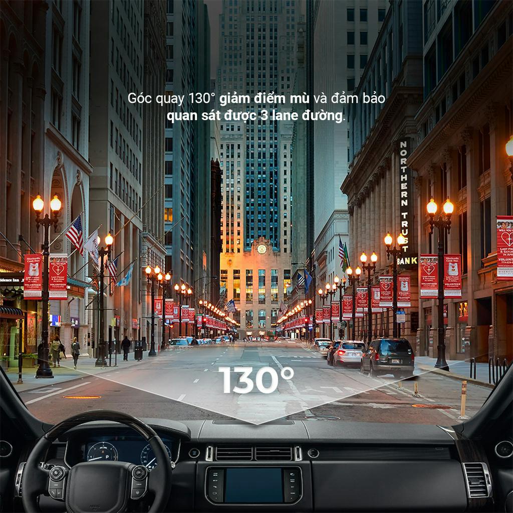 Camera hành trình 70mai Dash Cam 70MAI 1S D06 Điều khiển qua App và giọng nói Góc quay rộng 130° 1080P
