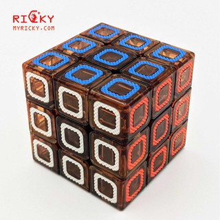 Rubik 3x3 ⚡ 𝐅𝐑𝐄𝐄 𝐒𝐇𝐈𝐏 ⚡ - Xoay Mượt , Lõi Cứng Cáp, Bền - MAGIC CUBE - Rubic 3 Tầng Stickerless