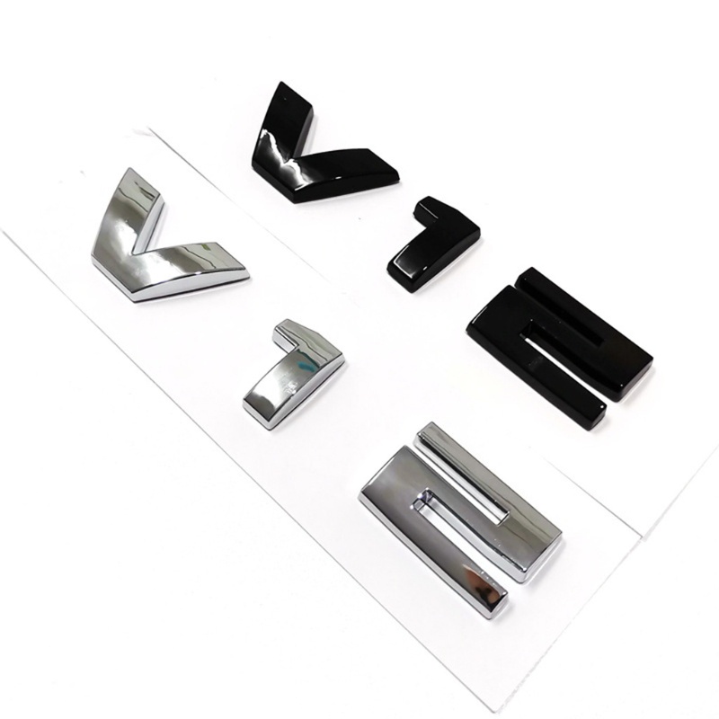 Miếng Dán Trang Trí Xe Hơi Màu Trắng Đen Không Phai