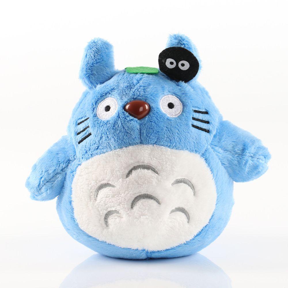 BARRY kawaii Totoro Plush Toy Cute Stuffed Plush Totoro Doll Totoro Plush Keychain Gray &amp; Blue Mini Birthday Holiday gifts Bag Ornament Totoro Keyring Soft Keychain Pendant/Multicolor
